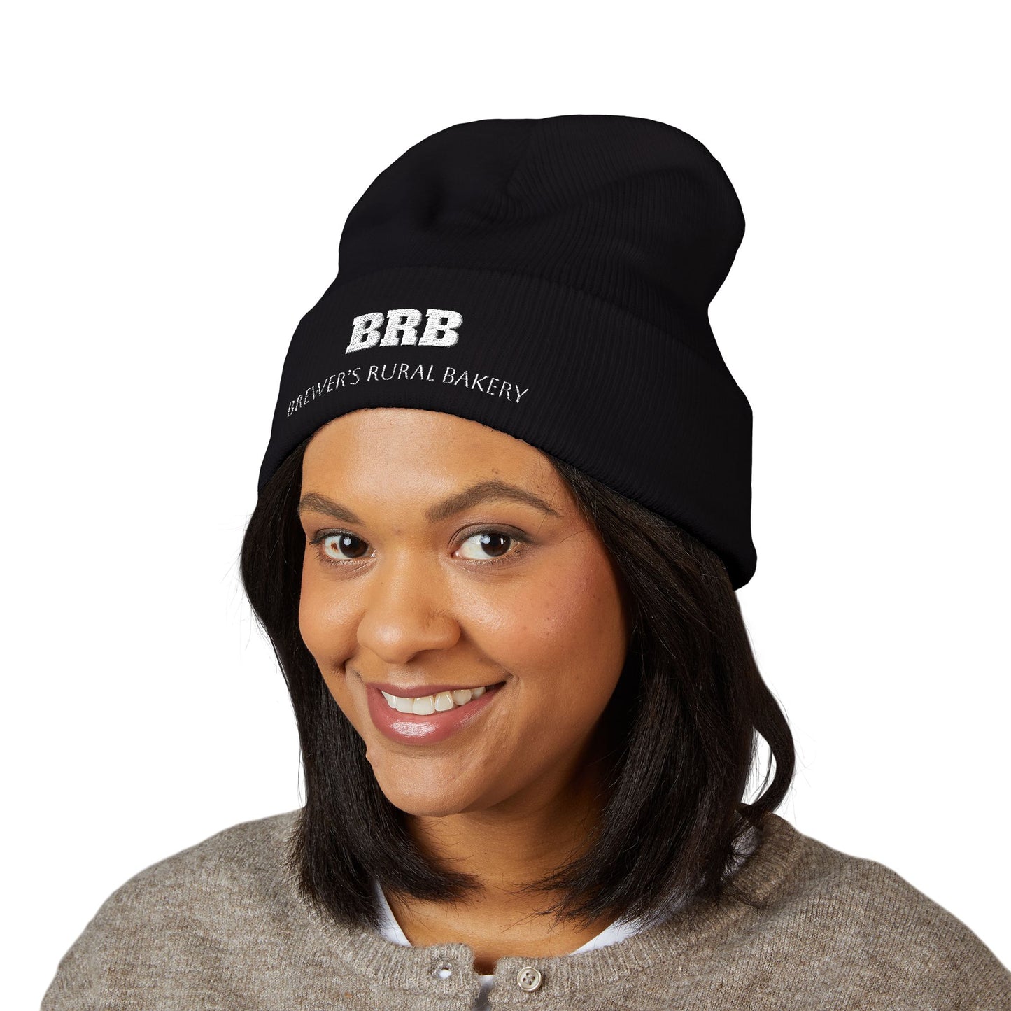 Embroidered Cuffed Beanie - BRB Brewers Rural Bakery